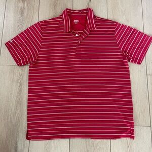 Brooks Brothers Red Striped Polo Shirt